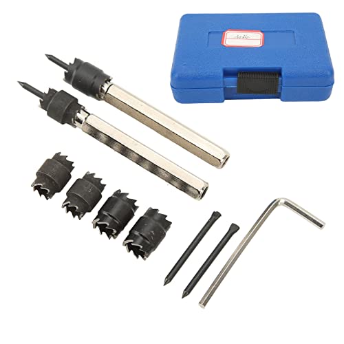 Starrypxl Spot Weld Cutter Set 9 Pcs Power Drill Remover 3/8in 5/16in Bits Durable Efficient for Metal Fabrication and Auto Repair Starrypxl Spot Weld Cutter Set 9 Pcs Power Drill Remover 3/8in 5/16in Bits Durable Efficient for Metal Fabrication and Auto Repair von Starrypxl