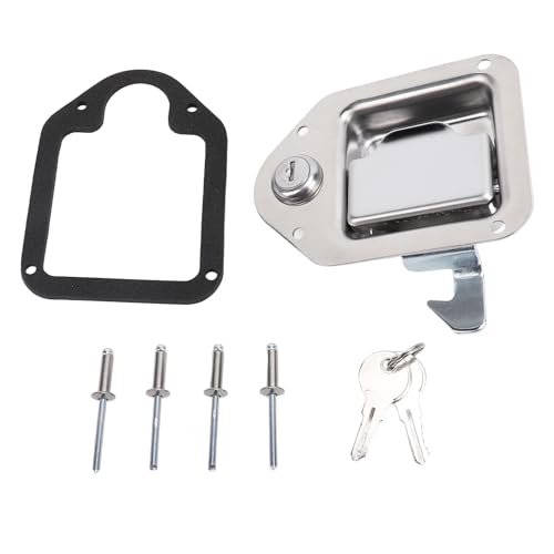 Starrypxl Truck Tool Box Latch 2 Keys Heavy Duty Toolbox Handle Latch UTV RV ATV Dog Box Antitheft Secure Durable Design von Starrypxl