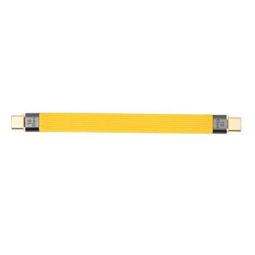 Starrypxl Typ C zum Typ C Kabel 10gbit / s Datenübertragung PD 100W 5A schneller laden männlich an männlich FPC Typ C Datenkabel 5.1in kompakt für Telefone Tablets e Starrypxl Typ C zum Typ C Kabel 10gbit / s Datenübertragung PD 100W 5A schneller laden männlich an männlich FPC Typ C Datenkabel 5.1in kompakt für Telefone Tablets e von Starrypxl