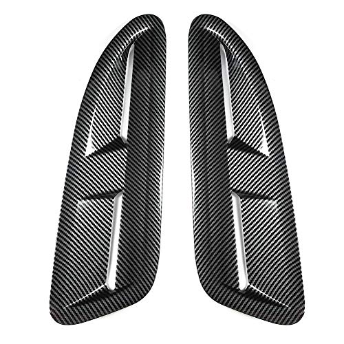 Starrypxl XKR XK8 Bonnet Air Vent Glossy Black Modified Parts Enhanced Aerodynamics Set of 2 Ideal for Car Customization (Water transfer SI-AT26112) von Starrypxl