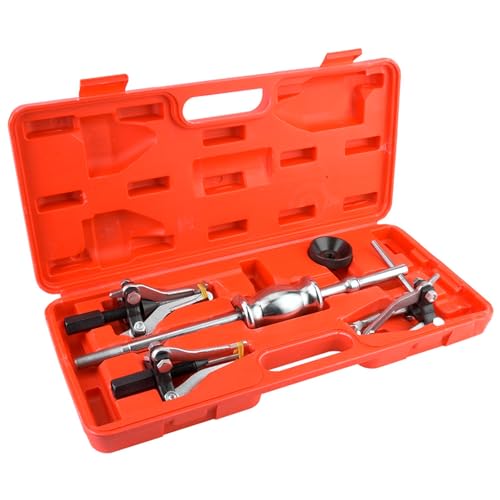 Starrypxl -Zahnradlager -Puller -Kit 5pcs Kohlenstoffstahl Innen externe Schleifhammer Werkzeug Langlebige effiziente Entfernung von Starrypxl