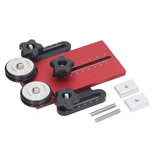 Starrypxl dünne Rip Jig Tisch Sägeführungsführung Aluminiumlegierung Fixture Clear Skala Holzbearbeitung Präzisionswerkzeug einstellbares Design 1 Stück von Starrypxl