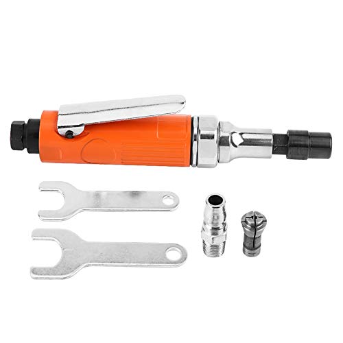 Starrypxl pneumatische Schleifstiche Gravur Polishing Tire Puffer 1/4 Zoll 25000 U/min Compact Leichtes Leicht für Präzisionsarbeiten (Short) von Starrypxl