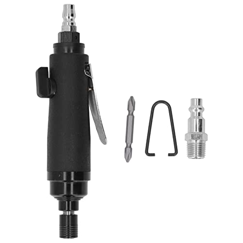 Starrypxl pneumatischer Luftschraubendreher reversibler Legierungsstahl Geräusch Gerade Griff Industriestil ideal für Präzisionsbaugruppenaufgaben (US Style) von Starrypxl