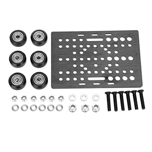 Strahlplattenschieberbuhllager -Lagern Set Aluminium 3D -Drucker -Schleifschildplatte Einfach für OpenNBuilds V Typ Nema Linear Aktuatoren 20 80mm Schwarz Strahlplattenschieberbuhllager -Lagern Set Aluminium 3D -Drucker -Schleifschildplatte Einfach für OpenNBuilds V Typ Nema Linear Aktuatoren 20 80mm Schwarz von Starrypxl