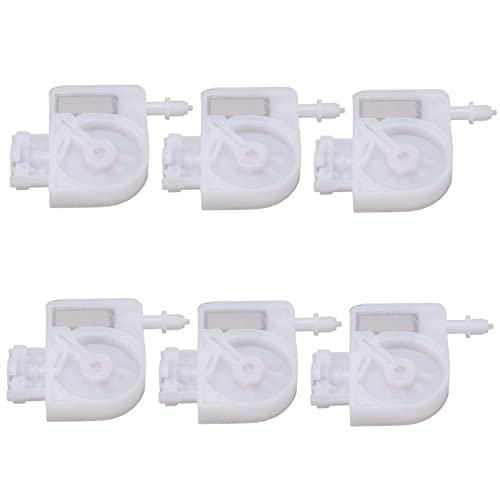 Tintenkopf -Dämpfer PP Mesh Filter Zubehör Ersatzkit Hochpräzise Verunreinigungsfiltration verhindert das Verstopfen für 4800 7800 7880 9800 Drucker 6PCS Set Premium PP Material Tintenkopf -Dämpfer PP Mesh Filter Zubehör Ersatzkit Hochpräzise Verunreinigungsfiltration verhindert das Verstopfen für 4800 7800 7880 9800 Drucker 6PCS Set Premium PP Material von Starrypxl