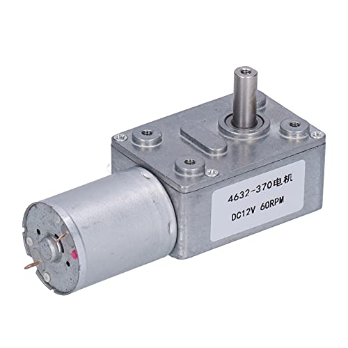 Turbinenmotor Turbo Getriebekasten Reduktion Welle Ausrüstung 60 U/min DC12V 4632370 für Fensteröffner Türöffner Mini -Winde Aluminium Messing von Starrypxl