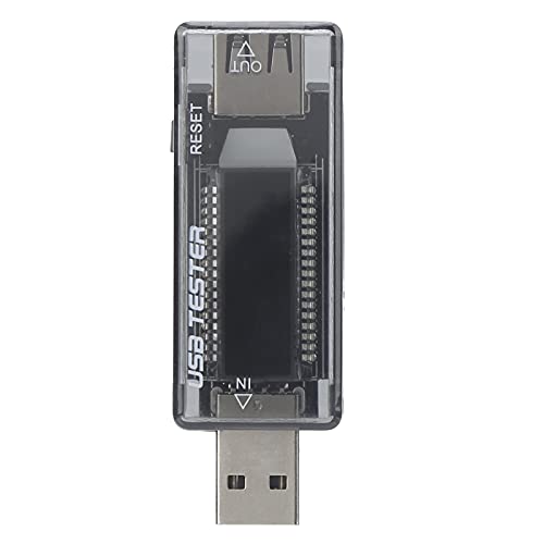 USB -Tester LCD Intelligent Amperimetro Voltmeter Power Bank Ladegerät Indikator Batterie Überwachung Multifunktionales digitales Spannungsstromkapazitätsmessgerät für von Starrypxl