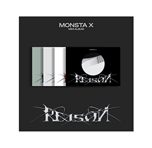 MONSTA X - REASON 12th Mini Album+Pre-Order Benefit (VER.1+2+3+4 SET) von Starship Entertainment