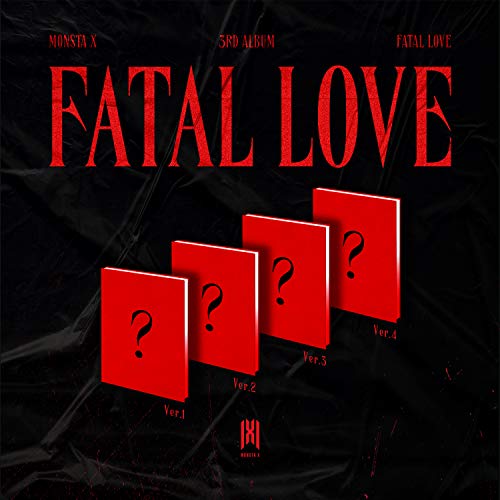 Monsta X Fatal Love 3rd Album [Version 3] (Incl. Pre-order Benefits : Hidden Message Card, Folded Poster, Seller Gift : Random Monsta X Transparent Photocard Set) von Starship Entertainment