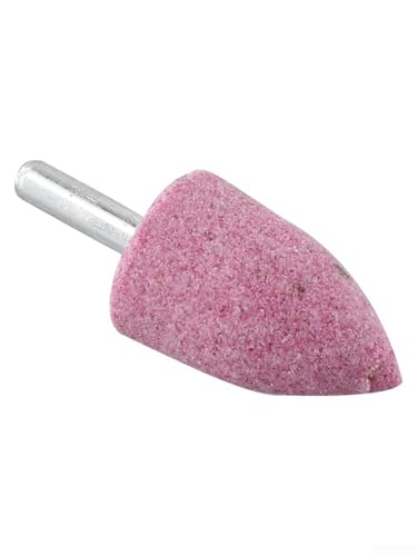 1 Stück Polierkopf Rad Schleifstein mit 6 mm Schaft für Drehwerkzeuge geeignet zum Schleifen und Polieren von Jade, Holz, Metall, Materialien (H) von Startbuymore