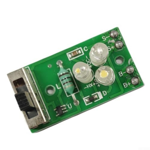 1 x 2 V Solarlicht-Steuerplatine Treiber für weiße und mehrfarbige LEDs, kompatibel mit Glaslichtern, Wand- und Außenbeleuchtung, 20 Stück von Startbuymore