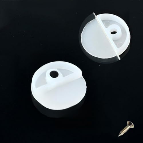 2050 Stück Kunststoff-Clips und Schrauben für die Wandmontage Befestigungsset zur Befestigung rahmenloser Spiegel und Glasplatten an Türen (B 20 Stück) von Startbuymore