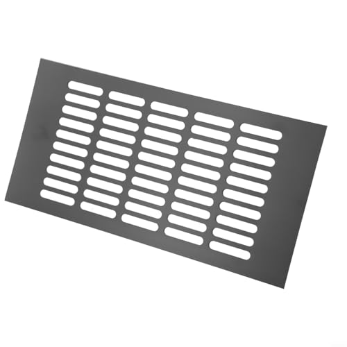 Aluminium-Lüftungsgitter für Schrank, Kleiderschrank, Luftstrom und Wärmeableitung (150 x 300 mm) von Startbuymore
