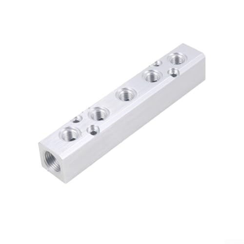 Aluminium Splitter Verteiler Verteiler Verteiler für effiziente Mehrleitungsluftverteilung in pneumatischen Anlagen (5F) von Startbuymore