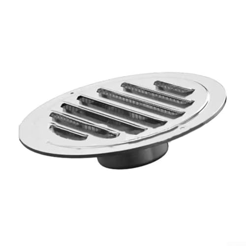 Außenwand Rund Lüftungsgitter aus Edelstahl mit feinem Netz für Insektenschutz und Luftstromverstärkung Außenwand Rund Lüftungsgitter aus Edelstahl mit feinem Netz für Insektenschutz und Luftstromverstärkung von Startbuymore