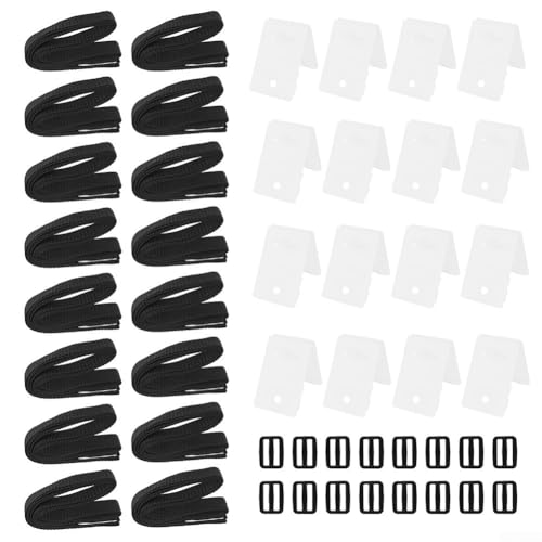 Befestigungsgurte für Pool-Rollen, inklusive Clips und Schnallen für einfache Anwendung, 16 Stück von Startbuymore