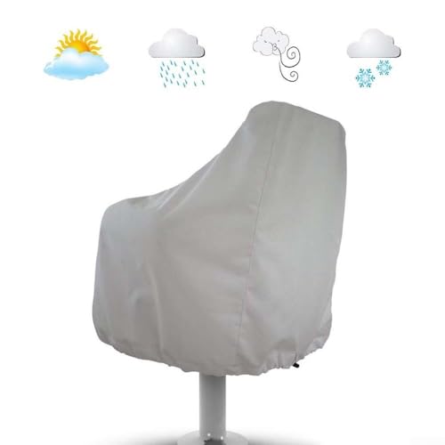 Bootssitzbezüge, wasserdicht, mit UV-beständigem Oxford-Gewebe 210D/420D für wetterfesten Schutz vor Regen, Schnee und Sonnenlicht (Silber 420D) von Startbuymore