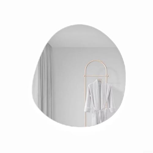 Chic Wandspiegel mit unregelmäßigem Design für Heimdekoration zur Verschönerung von Eingängen und Wohnbereichen (36 x 40 cm) von Startbuymore