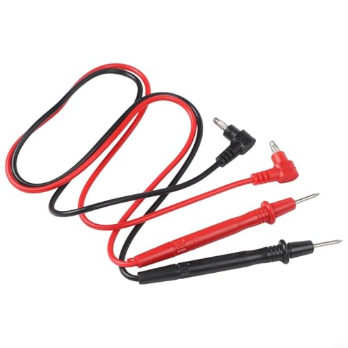 Digitales Voltmeter-Clip-Sondenkabel, 2-teiliges Set mit Kupfernadeln und Kreuzschlitz-Steckdosen-Design Digitales Voltmeter-Clip-Sondenkabel, 2-teiliges Set mit Kupfernadeln und Kreuzschlitz-Steckdosen-Design von Startbuymore