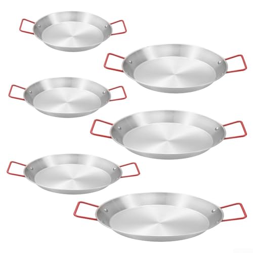 Effizient gestaltete Edelstahl-Pfanne für das tägliche Kochen und Servieren (22 cm) von Startbuymore