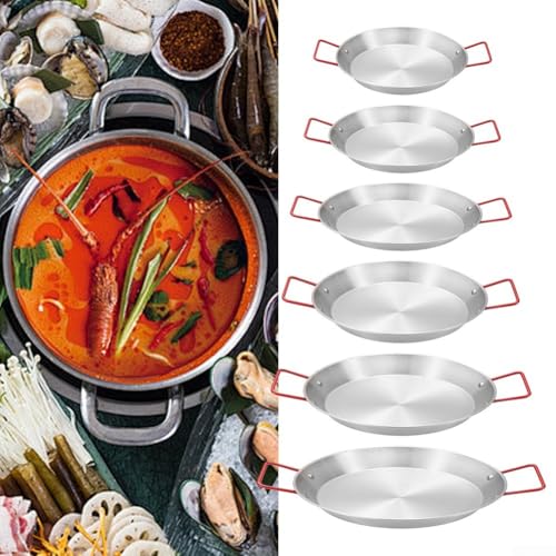 Effizient gestaltete Edelstahl-Pfanne für das tägliche Kochen und Servieren (26 cm) von Startbuymore