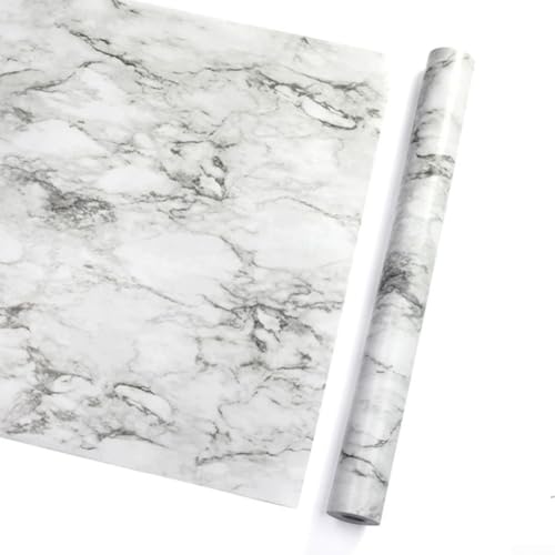 Elegante Wandfliesen mit Marmor-Effekt, wasserdicht, für Heimdekoration auf Küche, Bad, Möbeln und Treppenoberflächen von Startbuymore