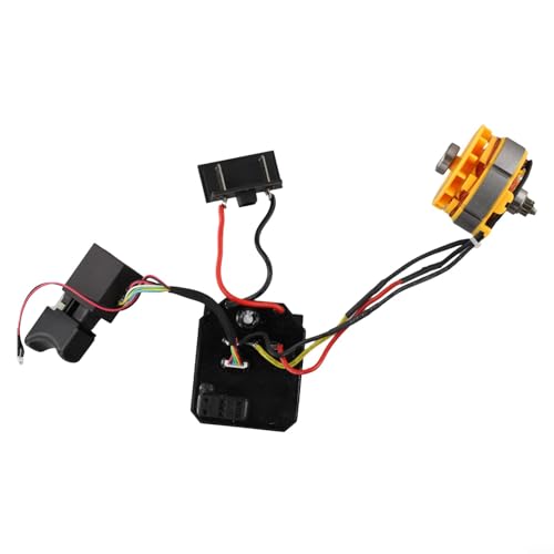 Elektrische Bohrmaschinenmotor-Baugruppe 21 V bürstenlos für Dayi mit sensorloser Steuerplatine und Schalter, Ersatzteile für Bohrmaschinenwartung (B) von Startbuymore