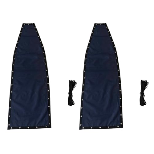 Ersatz-Sitzstoff für Hängesessel mit Textilene-Material, entwickelt für Verschleißfestigkeit (2 Stück ohne Taschen) von Startbuymore