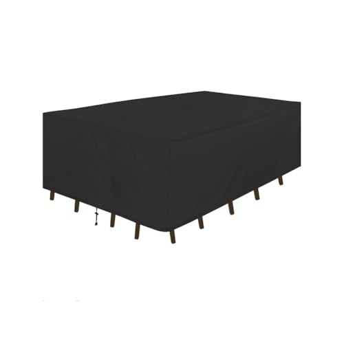 Fortschrittliche Abdeckung für Gartenmöbel kombiniert Wasserdichtigkeit mit Luftzirkulationsfunktionen (250 x 200 x 80 cm) von Startbuymore