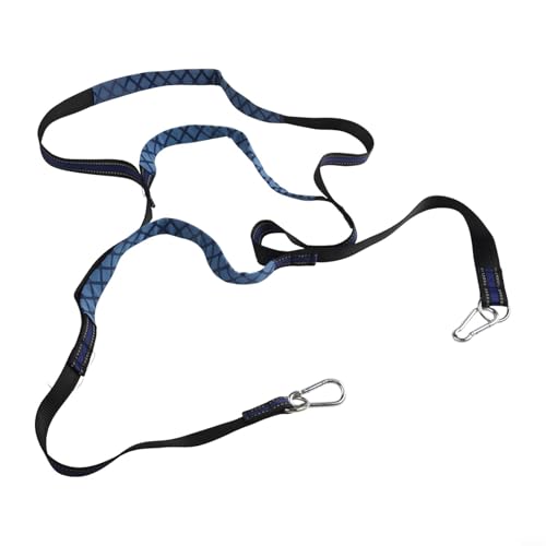 Kompakte Leiter für Wasserfahrzeuge, 34 Stufen, perfekt für verschiedene Kletteranwendungen (3 Stufen, blau) von Startbuymore