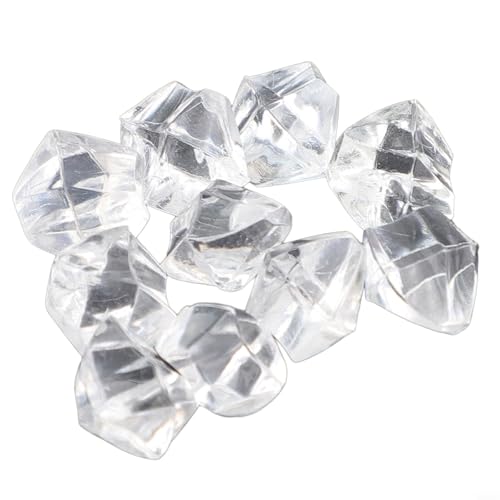 Mehrzweck-Acrylsteine, 200 Stück, dekorative Steine für Vasen und Aquarien (transparent) von Startbuymore