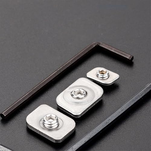 Nicht stanzende Edelstahl-Grenzplatte für Fenster, 5 Stück, für kontrolliertes Öffnen (13,5 mm) von Startbuymore