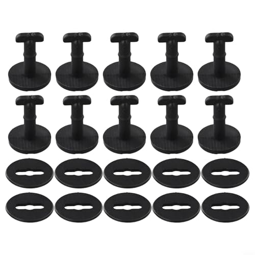 Nylon Nietenclip 10er Set zur Befestigung von Auto-Fußmatten in E46/318I/325I/X3 Fahrzeugen von Startbuymore