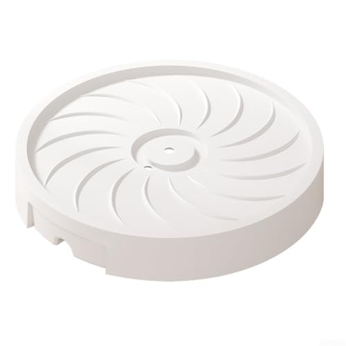 Pflanzenroller für den Innenbereich mit drehbaren Rädern für mühelose Positionierung und Pflege, Weiß, 35 cm Pflanzenroller für den Innenbereich mit drehbaren Rädern für mühelose Positionierung und Pflege, Weiß, 35 cm von Startbuymore