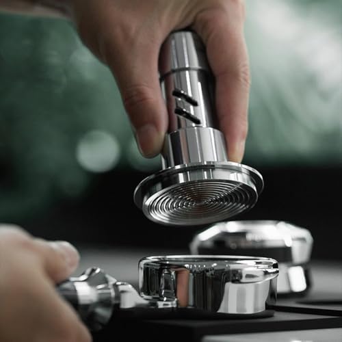 Professioneller Kaffeestampfer mit magnetischer Ausrichtung und selbstnivellierenden Funktionen für Espresso (51 mm) von Startbuymore