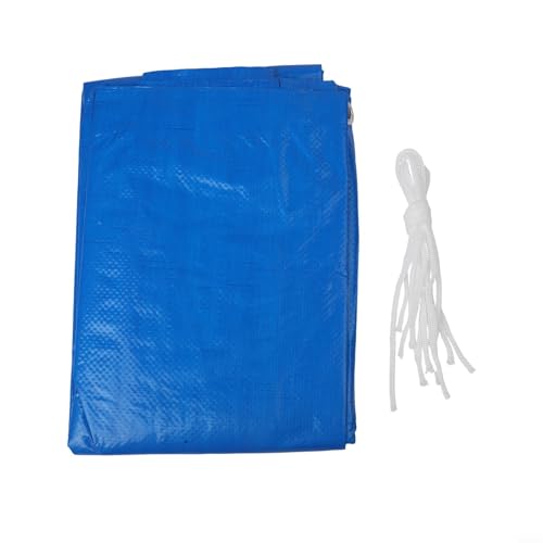 Robuste, quadratische Poolabdeckung mit Halterung sorgt für eine stabile Installation, perfekter Schutz für Ihren Pool (260 x 170 cm) von Startbuymore