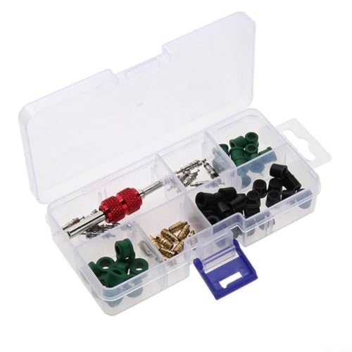 Robustes A/C-Reparatur-Werkzeug-Set, 71-teilig, mit Gummidichtungen und Ventilkern für effektive Reparaturen Robustes A/C-Reparatur-Werkzeug-Set, 71-teilig, mit Gummidichtungen und Ventilkern für effektive Reparaturen von Startbuymore