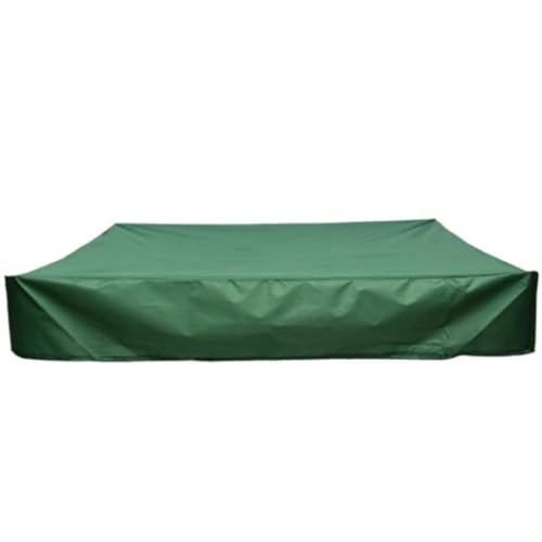 Sandkastenabdeckung mit Kordelzug, gebaut für den Außenbereich und Schutz vor Elementen (grün) von Startbuymore