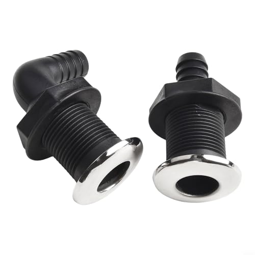 Schlankes Design, Wasserablauf-Scupper für Boote, ein Muss für das Sanitärsystem Ihres Schiffes (1,9 cm) von Startbuymore