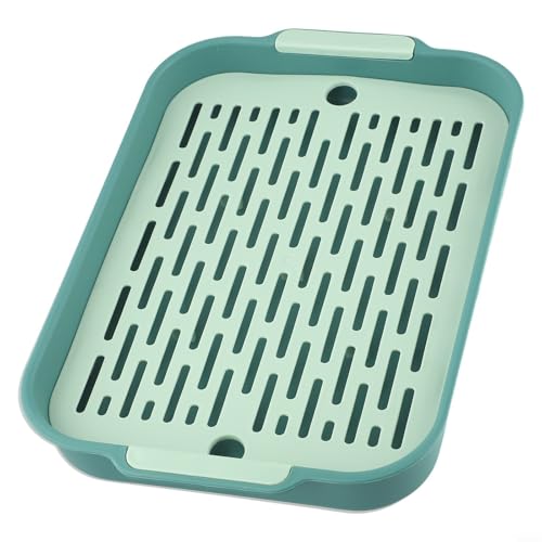 Schlankes Katzenklo aus Kunststoff zur Erhaltung der Hygiene Ihrer geliebten Kleintiere (B) von Startbuymore