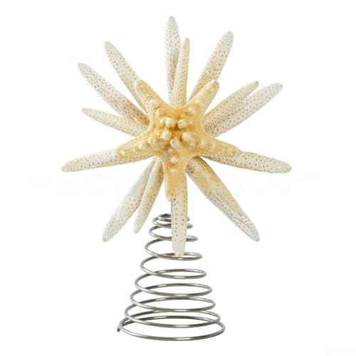 Seestern-Weihnachtsbaum aus Kunstharz mit integrierter Feder und Haken für sichere und dynamische Urlaubsdekoration Seestern-Weihnachtsbaum aus Kunstharz mit integrierter Feder und Haken für sichere und dynamische Urlaubsdekoration von Startbuymore