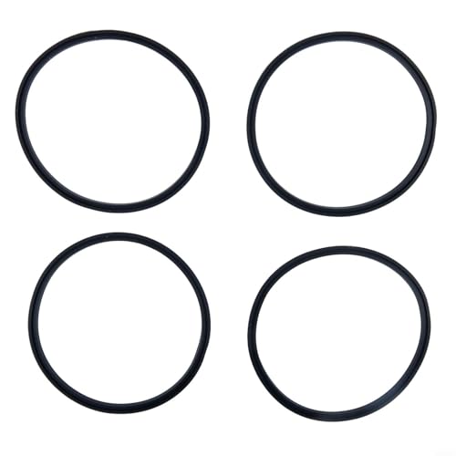 Set mit vier zuverlässigen Silikondichtungen, speziell für die Verwendung mit Reisebechern und Bechern in beliebter Größe von Startbuymore