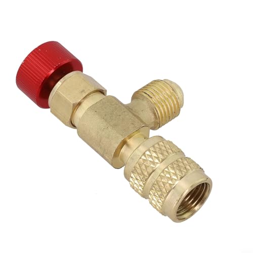 Sicherheitsventil für Klimaanlagen aus Messing mit R22- und R410-Kompatibilität, perfekt für Kühlprofis (R410 unten R410) von Startbuymore