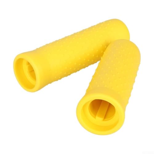 Silikon-Gummigriffe für MAX G30 Elektroroller-Lenker, entworfen, um die Kontrolle zu verbessern und einen komfortablen, sicheren Halt während der Fahrt zu bieten (Gelb) von Startbuymore