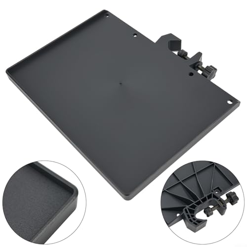 Startbuymore 24 x 17 5 cm verstellbarer Mikrofonständer Tablett zum Klemmen auf Allzweckregal, Notenständer Tablett für Notenblatt, Mikrofonständer Soundkarten-Tablett, Clip-Halter, schwarz Startbuymore 24 x 17 5 cm verstellbarer Mikrofonständer Tablett zum Klemmen auf Allzweckregal, Notenständer Tablett für Notenblatt, Mikrofonständer Soundkarten-Tablett, Clip-Halter, schwarz von Startbuymore