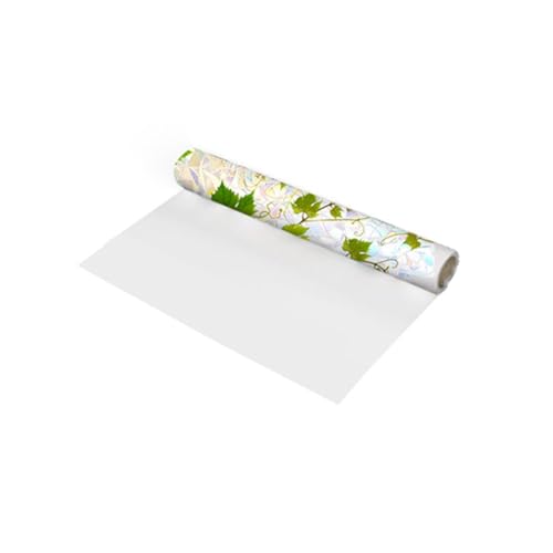 Statisch haftende Vinylglas-Fensterfolie bietet Privatsphäre, mit künstlerischem Buntglas-Design, für verschiedene Innenumgebungen (40 x 100 cm) von Startbuymore