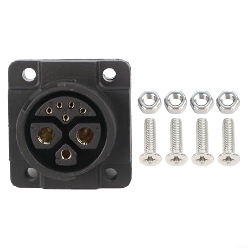 Stecker weiblich 2 + 1 + 5 Pins Energiespeicherstecker mit IP67 Schutzklasse unterstützt 500 V 50 A für neue Energiefahrzeuge und Hochleistungsanwendungen (Buchse) von Startbuymore