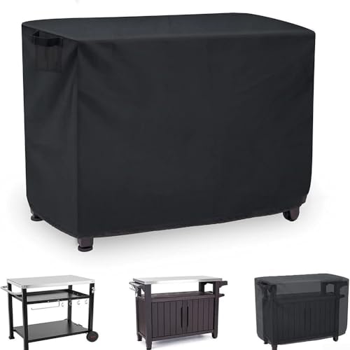 Strapazierfähige Outdoor-Vorbereitungswagen-Abdeckung, wasserdicht und reißfest, Schutz für Grill- und Pizzaofentische (84 x 61 x 81 cm) von Startbuymore