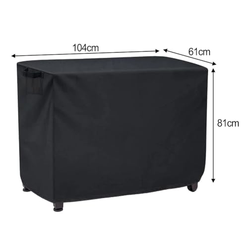 Tischdecke aus Oxford-Gewebe für den Außenbereich, entworfen zum Schutz vor Staub, Sonnenlicht, Schnee und Regen für tragbare Tische (104 x 61 x 81 cm) von Startbuymore